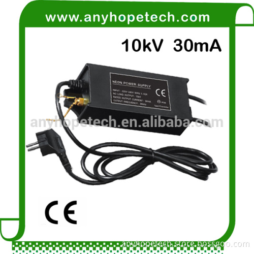 Hot sale best quality 10kV 30mA neon power supply transformer CE standard